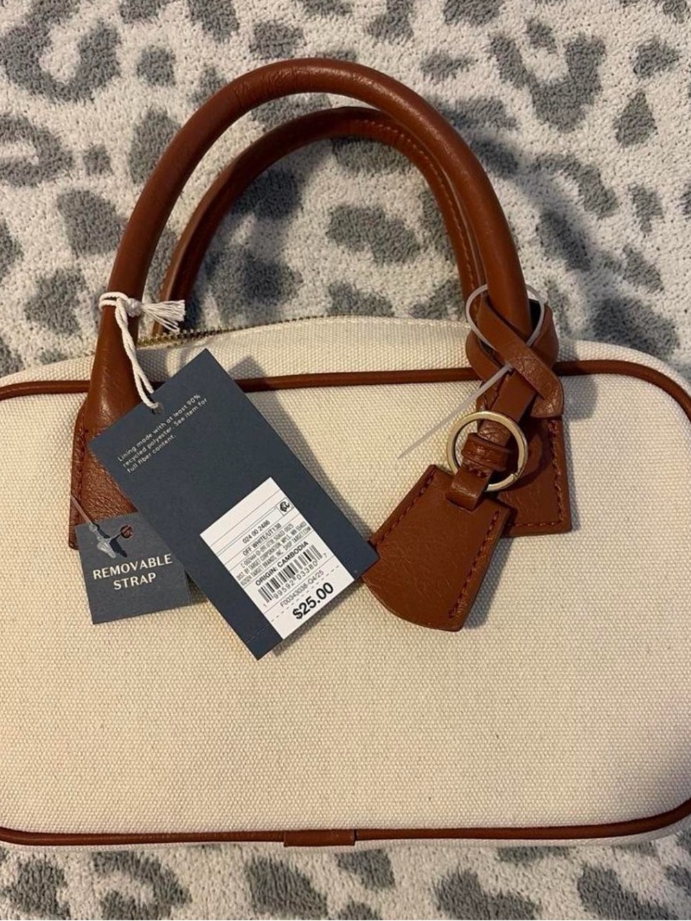Cream Colored Purse